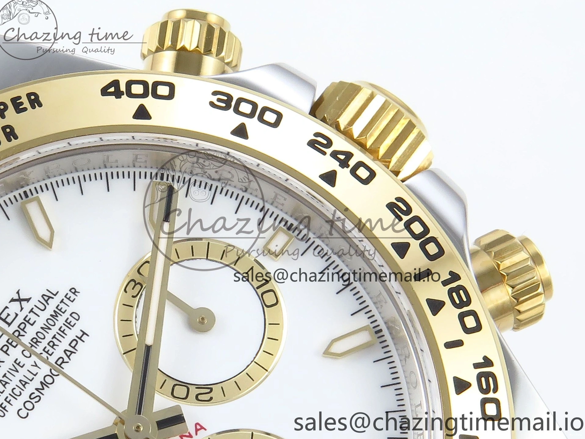 MiroTime 0228 Daytona 126503 APSF 1:1 Best Edition White Dial on SS YG Braclet SH ZeroBulk 733